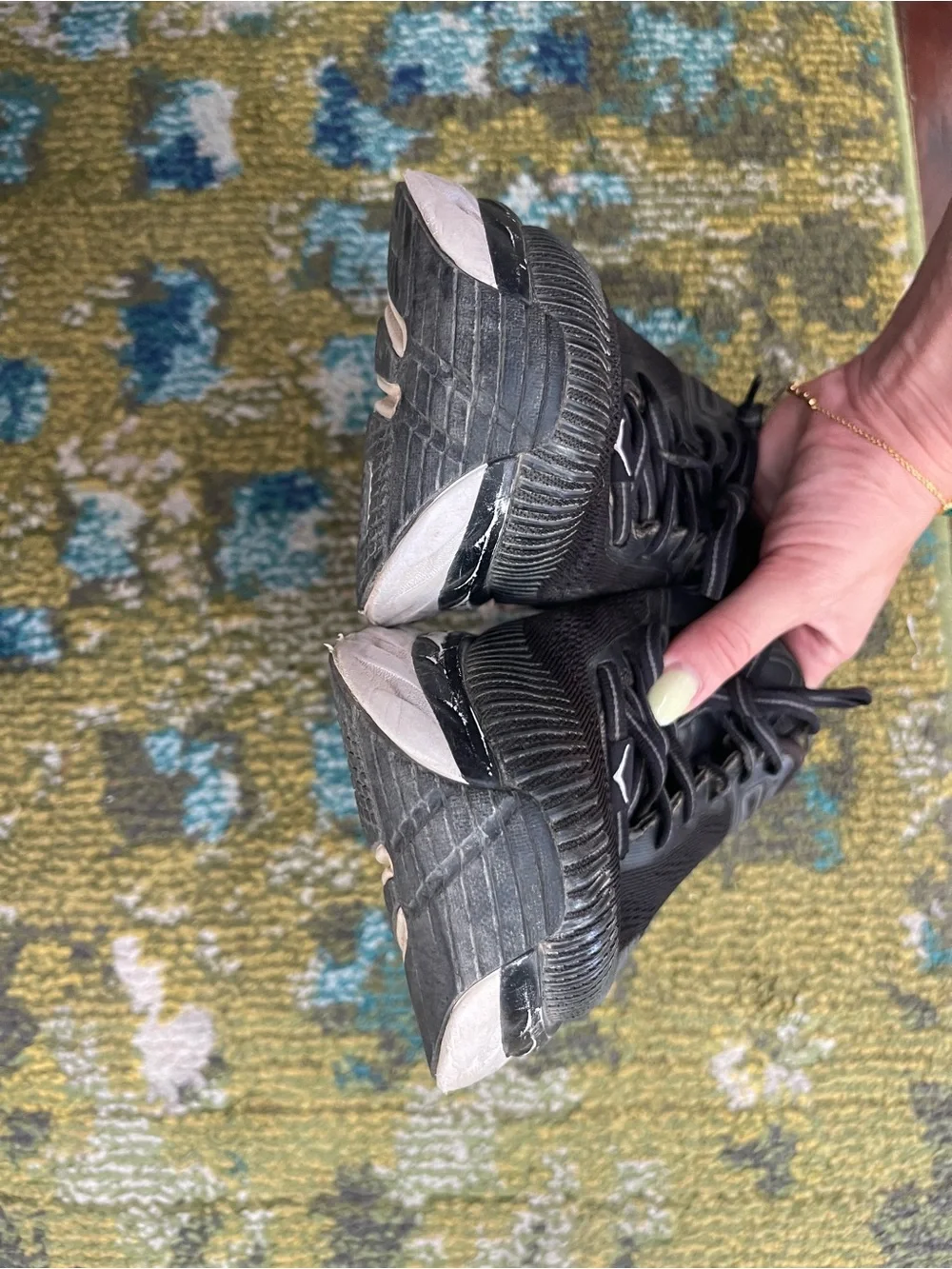 Hoka Black Running Sneakers - Bondi 7